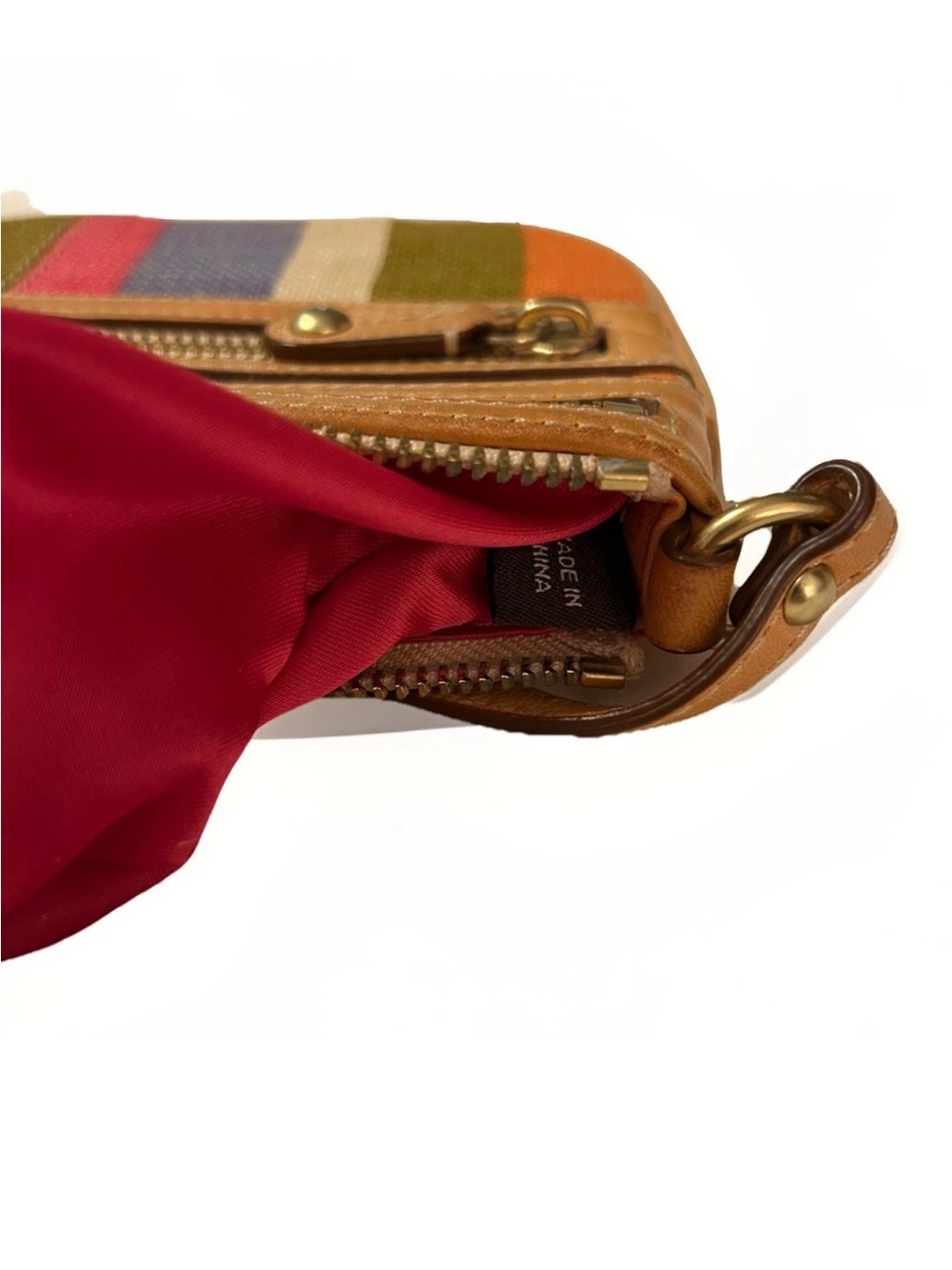 Coach Hamptons 10th Anniversary Archive Shoulder Bag/Lg. Wristlet Set, Leather - Picture 14 of 14
